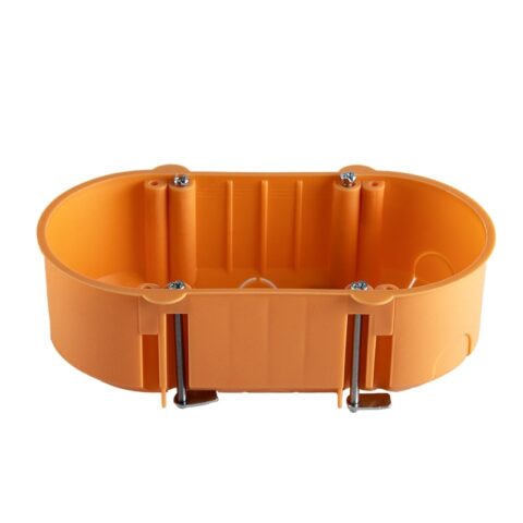 Plasterboard double junction box