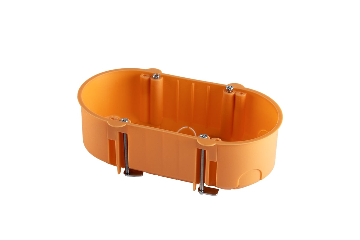 Plasterboard double junction box