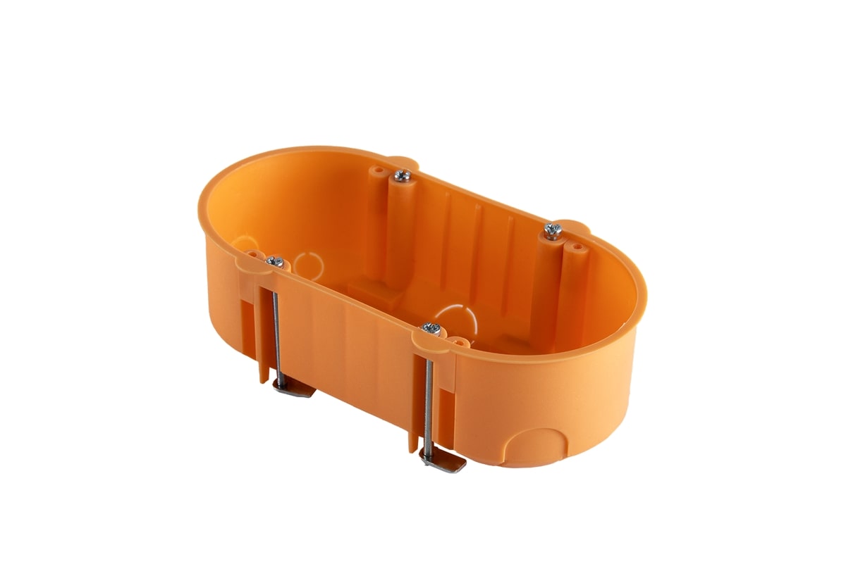 Plasterboard double junction box