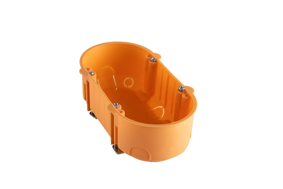 Plasterboard double junction box