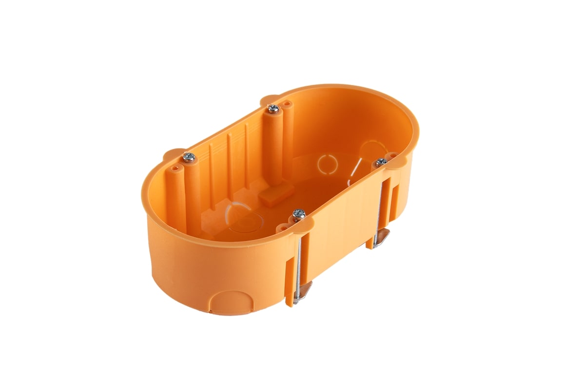 Plasterboard double junction box