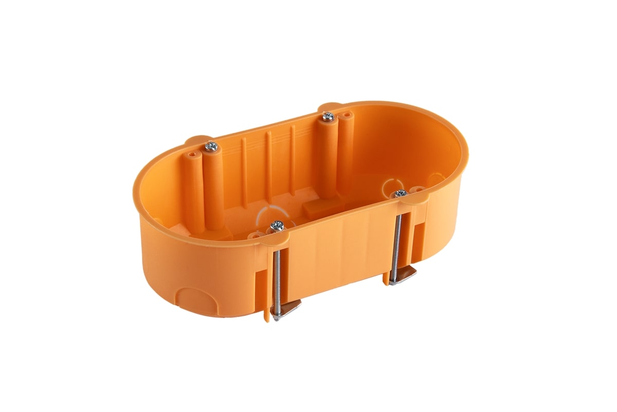 Plasterboard double junction box