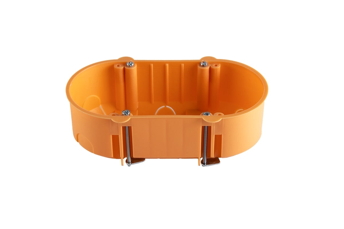 Plasterboard double junction box