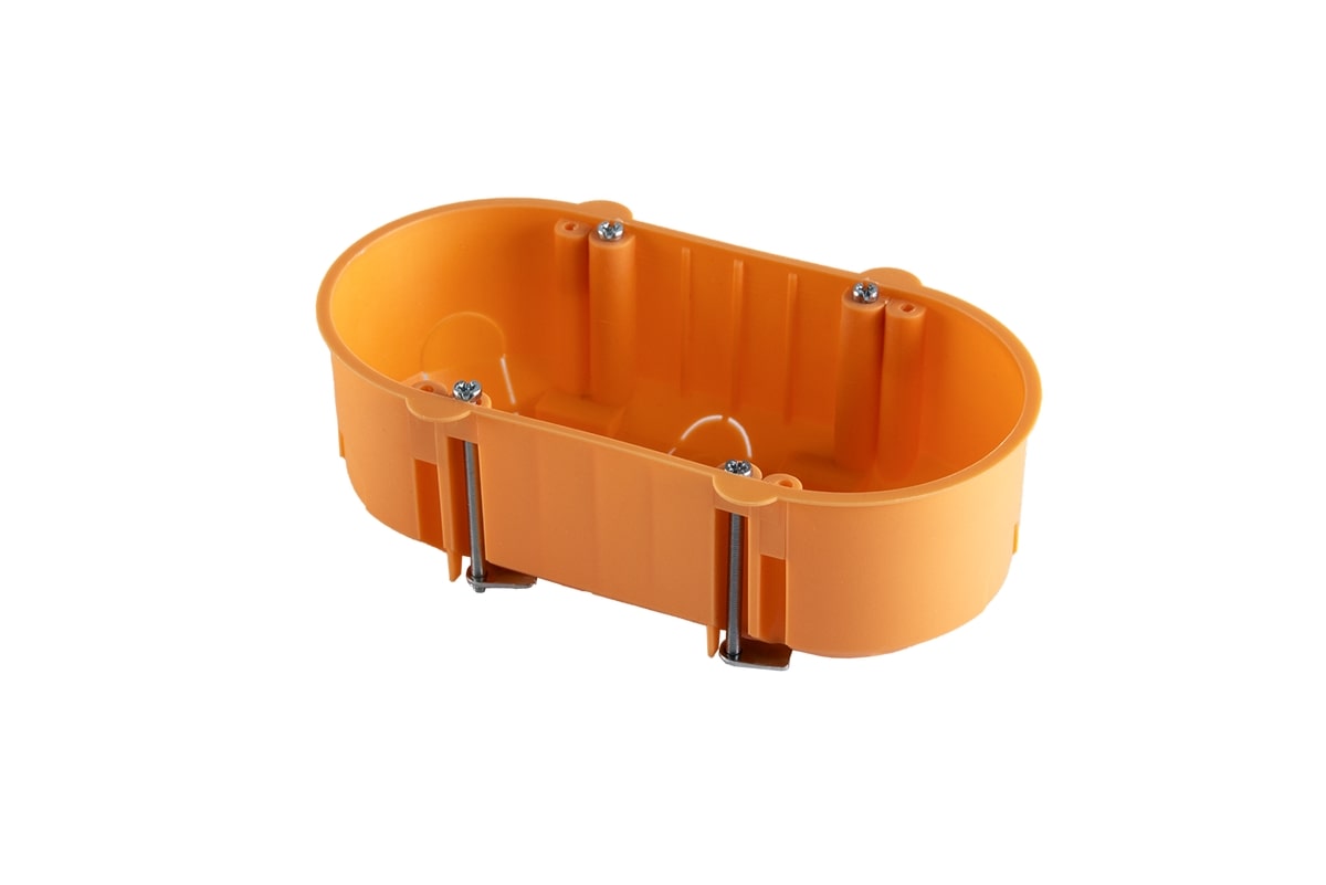 Plasterboard double junction box