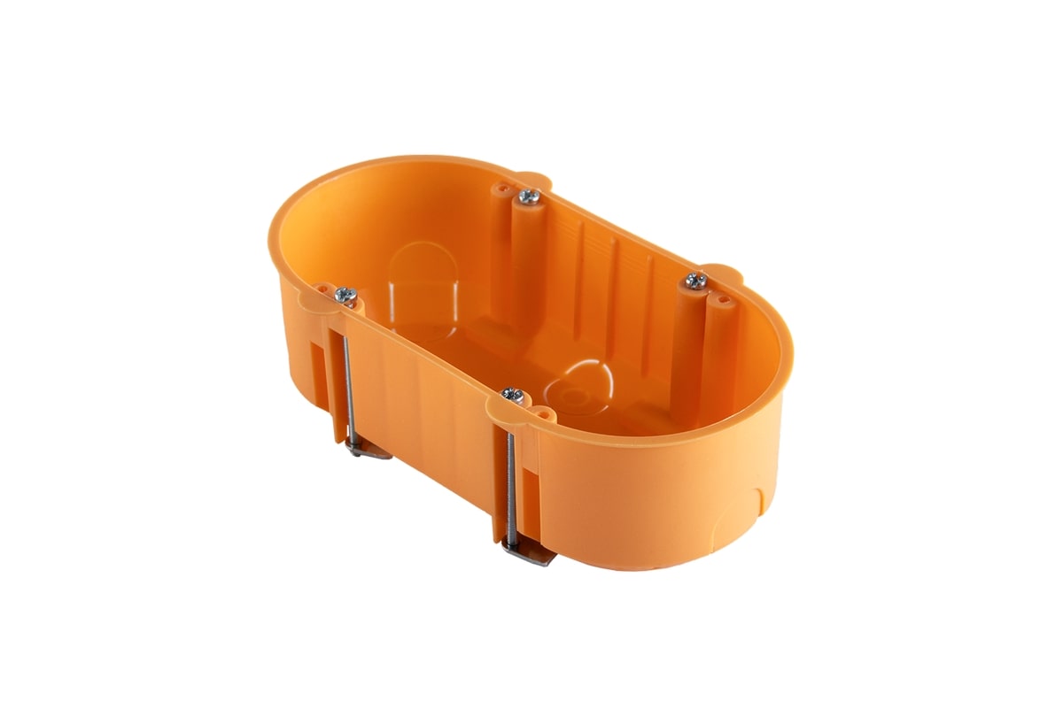 Plasterboard double junction box