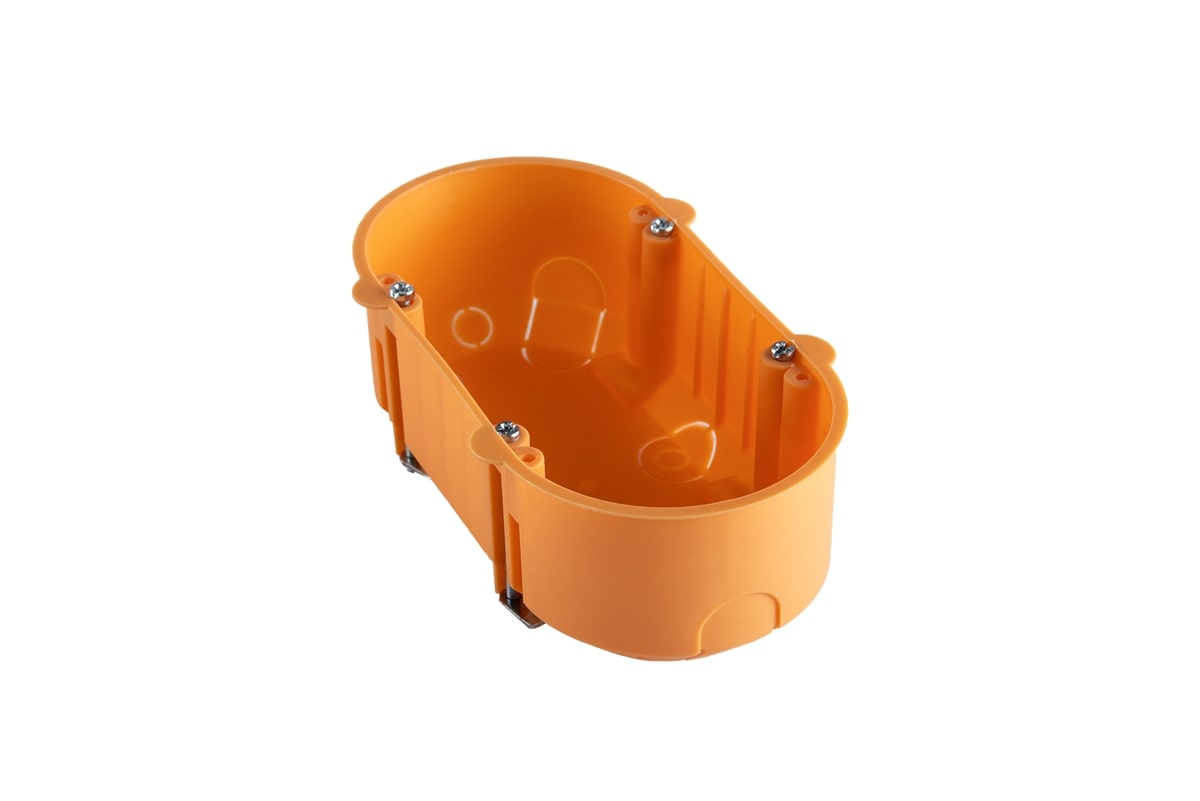 Plasterboard double junction box
