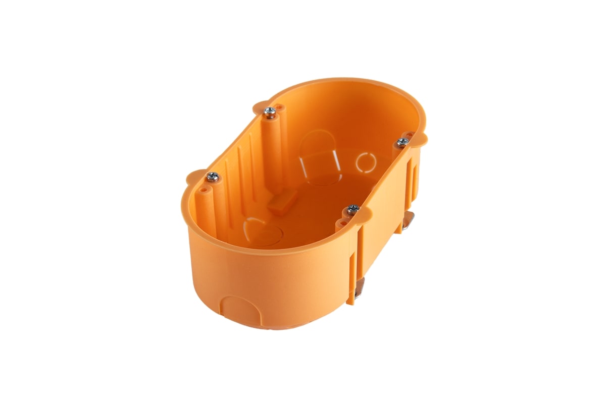Plasterboard double junction box