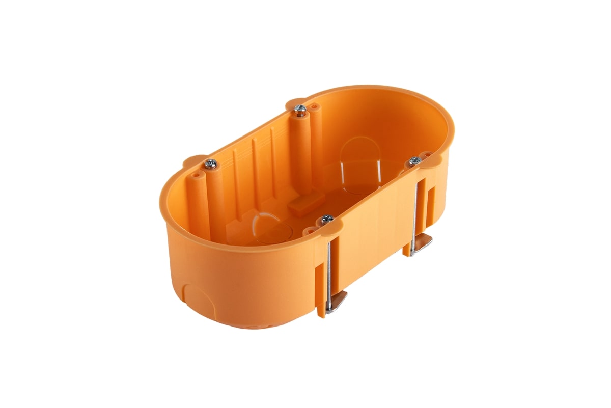 Plasterboard double junction box